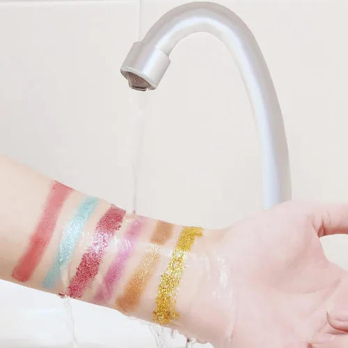 Miniatura 4 de Paleta de sombra de ojos con purpurina 48 colores brillantes, sombra de ojos de color metálico, brillante y de alta pigmentación, polvo de sombra