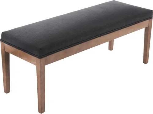 Miniatura 10 de Banco de comedor de piel sintética, banco de entrada, banco de zapatos, otomano para pasillo, sala de estar, dormitorio, extremo de la cama