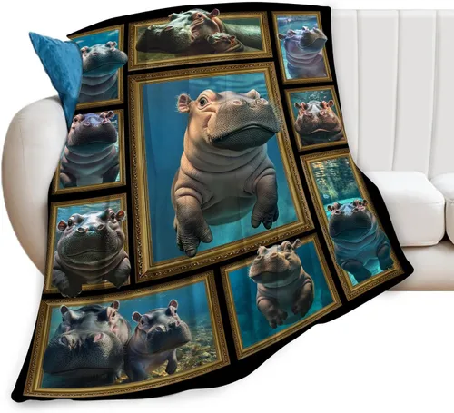 Miniatura 23 de Manta de mapache lindo, manta de mapache ultra suave y acogedora manta de forro polar para regalo, manta de felpa mullida para niños, adolescentes
