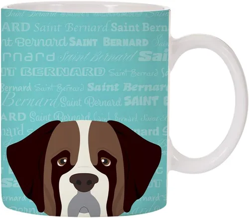Miniatura 24 de Taza de café de cerámica con diseño de raza de perro de 11 oz (Border Collie)