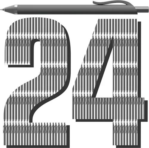 Miniatura 11 de Paquete de 12 bolígrafos negros - Bolígrafos de gel de 0.5 mm de tinta negra de secado rápido y escritura suave - Bolígrafo retráctil de agarre