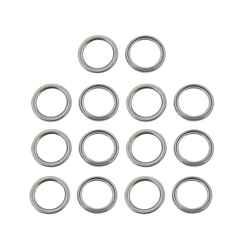 Miniatura 4 de 201525-4167A 14x Arandelas aplastables de tapón de llenado y drenaje diferencial delantero y trasero - Compatible con Toyota 4Runner Tacoma FJ