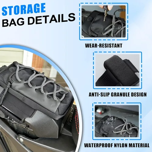 Miniatura 6 de Tool Front Frame Bag Sur Ron Storage Bag Electric Motorcycle Waterproof Reflective Design For Surron Light bee S/X Segway X160/X260 Talaria