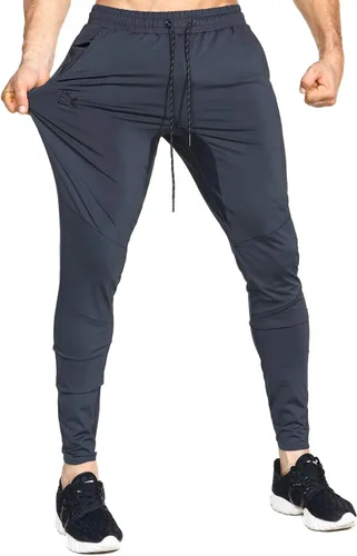 Miniatura 4 de BROKIG Mens Lightweight Gym Jogger Pants,Men's Workout Sweatpants with Zip Pocket