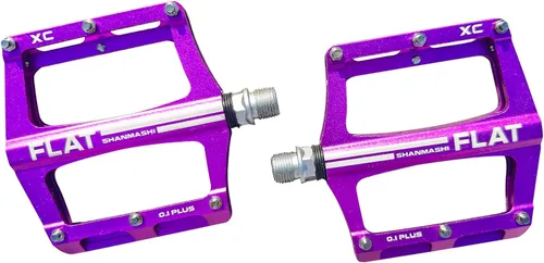 Miniatura 11 de UPANBIKE Pedales de rodamiento de bicicleta de montaña 9/16 '' huso de aleación de aluminio plataforma plana para bicicleta de carretera BMX MTB