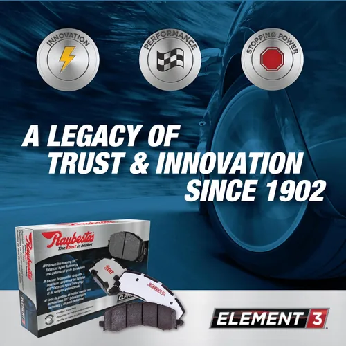 Miniatura 6 de Raybestos Element3 Juego de pastillas de freno de repuesto para vehículos, delantero para BMW seleccionado, Mini (EHT1892)