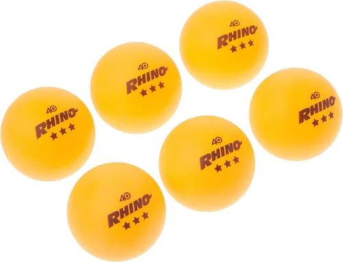 Champion Sports 3 Star Table Tennis Ball Pack – Tournament Size, 40mm Seamless, CTTA & ITTA Approved