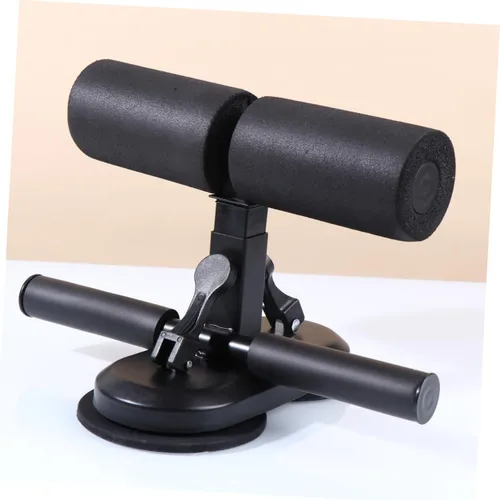 Miniatura 4 de Toddmomy Estufa plegable parabrisas 1pc barra de fitness cintura vientre herramienta de ejercicio lechón piso canicas auto-cebado palo de Negro