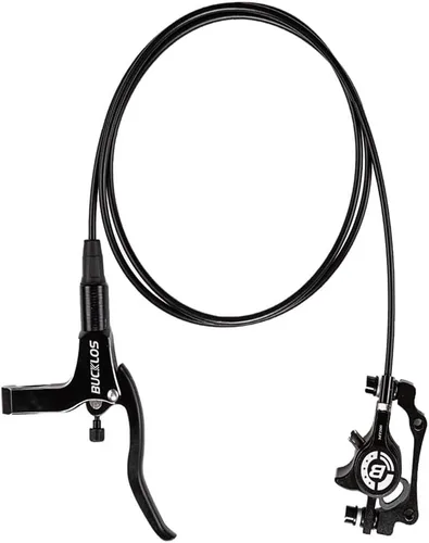 Miniatura 9 de BUCKLOS Frenos de disco hidráulicos MTB para bicicleta de montaña, delantero izquierdo 31.496 in derecho trasero 59.055 in bicicleta freno