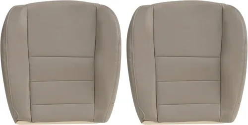 Miniatura 9 de Priprilod Funda de asiento de repuesto para parte inferior del lado del conductor, color bronceado, compatible con Ford F250 F350 Super Duty Lariat