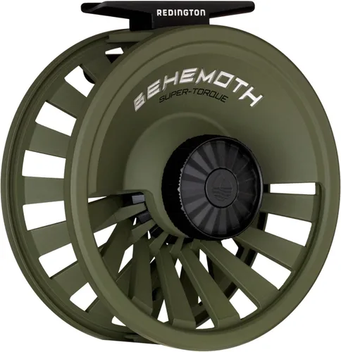 Miniatura 11 de Redington Behemoth Carrete de Pesca con Mosca – Freno de Carbono Resistente, Tambor Grande, Marco Fundido a Presión y Tambor en V Profundo – Carrete