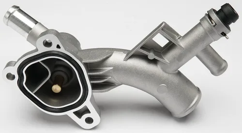 Miniatura 7 de Carcasa de termostato de refrigerante de motor de aluminio con salida de agua compatible con Chevy Cruze 2011-2016, Chey Sonic 2012-2020, Chevy Trax