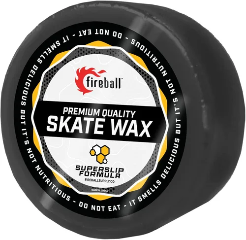 Fireball SuperSlip Pro - Cera para patineta para rieles, hecha en Estados Unidos, cera para patinetas agresivas en línea y monopatines, fórmula