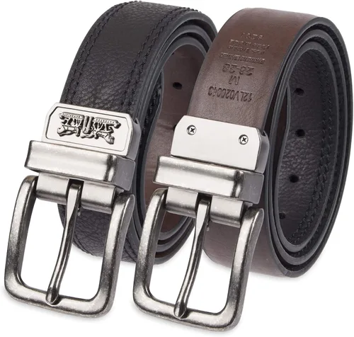Miniatura 29 de Levi's Cinturón para niños grandes, cinturón reversible dos en uno informal apto para la escuela