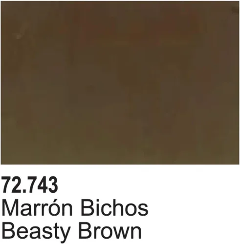 Miniatura 2 de Vallejo Juego Air Beasty Brown Paint