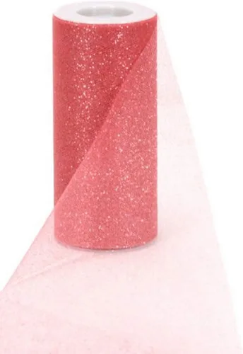 Miniatura 17 de Offray Sparkle - Cinta de tul para manualidades, 18 pulgadas por 10 yardas, narciso