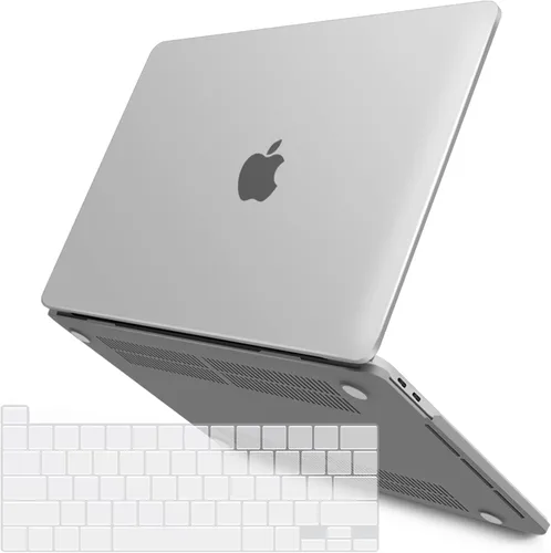 Miniatura 38 de IBENZER Compatible con Funda para MacBook Pro de 15 Pulgadas 2019 2018 2017 2016 A1990 A1707, Funda Rígida de Plástico con Cubierta de Teclado