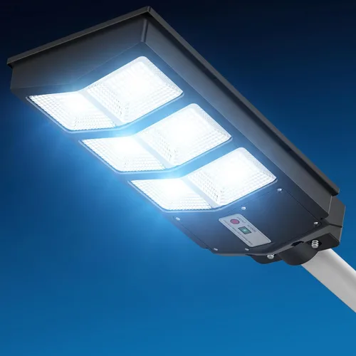 Miniatura 13 de Sunwish 8000W Luces solares de calle al aire libre - Luces solares LED 6500K al aire libre del atardecer al amanecer, luces solares