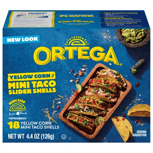 Miniatura 23 de Ortega Conchas de taco, maíz azul, 10