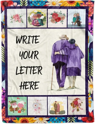 Miniatura 16 de Manta personalizada con letras de vellón, regalo de amor personalizado para mi hija, hijo de parte de mamá, manta de letras escritas a mano para mi