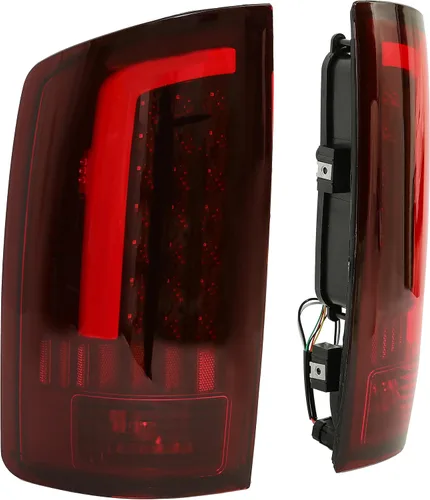 Miniatura 9 de HECASA Conjunto de luces traseras LED compatibles con Dodge Ram 1500 2500 3500 2002-2006, barra de tubo LED, lámpara de señal de giro de freno Lente