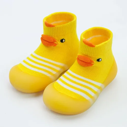 Miniatura 6 de Dexspoeny 1 Pair Baby First Walking Shoes, Baby Socks Shoes BoysGirls Walkers Shoes Non-Skid Slipper Shoes with Soft Rubber Sole Toddle Sneaker
