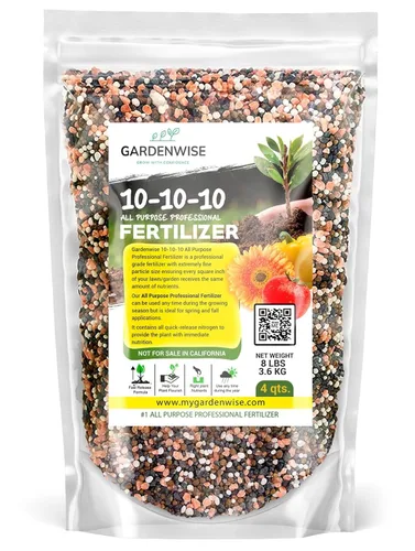 Miniatura 54 de Gardenwise Fertilizante Soluble en Agua 20-20-20 – Polvo para Alimento Líquido de Plantas para Plantas de Interior y Exterior, Orquídeas, Vegetales