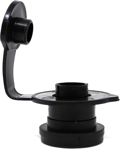 Miniatura 2 de Aftermarket - Conjunto de tapón de drenaje de enfriador de eje estándar negro de 1 pulgada compatible con enfriadores Coleman
