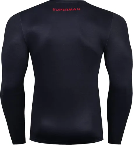 Miniatura 2 de Beilier Camiseta de compresión de manga larga con estampado 3D de Super-Hero