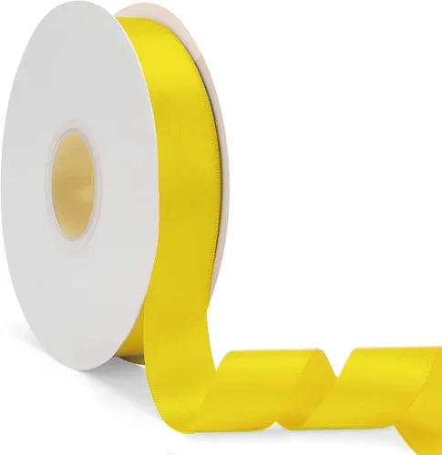 Miniatura 11 de Cinta de satén de doble cara verde manzana de 1-1/2 pulgadas x 50 yardas, cinta de color sólido de alta densidad, ideal para manualidades, envoltura