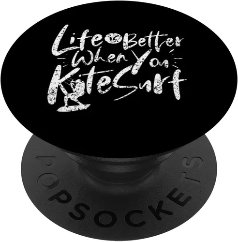 Miniatura 6 de Life Is Better When You Kitesurf Kitesurfer Kitesurfing PopSockets MagSafe PopGrip for iPhone