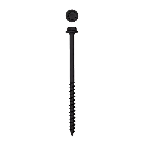 Miniatura 11 de Tornillos de retraso de madera estructural con cabeza hexagonal exterior de 1/2 "x 5" Powerlags Hex (25 EA)