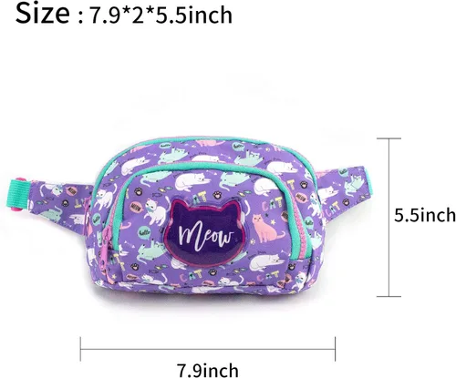 Miniatura 2 de Riñonera para niños, bolso de viaje para niñas