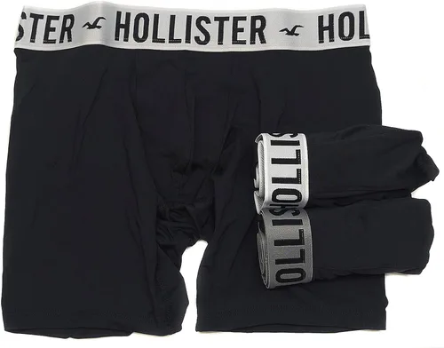 Hollister Traje de baño Epic Flex Sport de longitud más larga para hombre (entrepierna de 7 pulgadas), paquete de 3 o 5 unidades