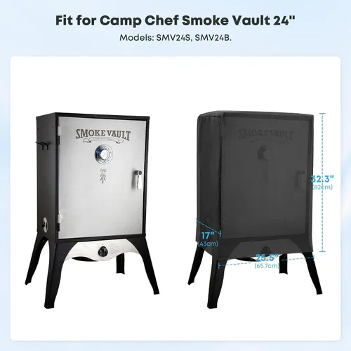Miniatura 2 de Stanbroil Cubierta de patio para Camp Chef 24" Smoke Vault, Fit Smoke Vault Modelos: SMV24S, SMV24B
