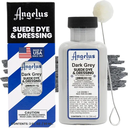 Miniatura 12 de Angelus Tinte para Gamuza - Beige - 3 oz Tinte Líquido Premium para Gamuza, Nubuck y Cuero Napa