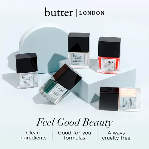 Miniatura 6 de butter LONDON Base Coat Nail Polish, Horse Power - Nail Rescue Basecoat Helps Restore & Repair Damaged Nails - Nail Strengthener Helps Nail Growth &