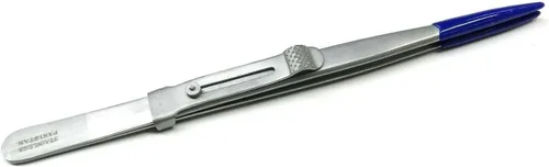 Miniatura 6 de Pinzas de punta de PVC con bloqueo de punta fina de goma suave con punta deslizante de 6-1/4 "Pinzas/herramienta de joyería/puntas de pinzas tienen