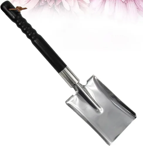 Miniatura 4 de BESPORTBLE Stainless Steel Gardening Spade Potted Tool for Bonsai and Flowerpots Practical Garden Shovel for Digging Weeding and Uprooting with