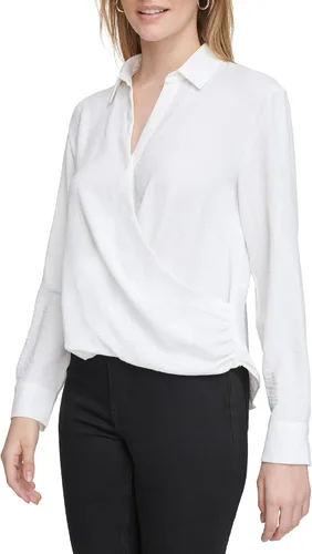 Miniatura 4 de Calvin Klein Blusa de manga larga para mujer