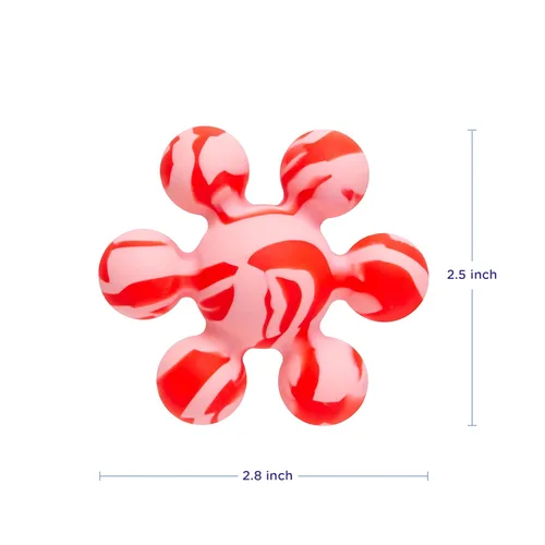 Miniatura 12 de Ubbi Joinibble - Mordedor para bebés, silicona platino de grado alimenticio, alivia la dentición y masajea las encías, sin BPA y PVC, paquete de 5