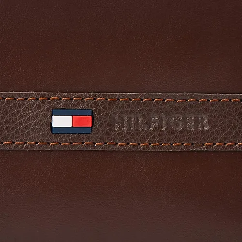 Miniatura 3 de Tommy Hilfiger Cartera de cuero genuino para hombre con múltiples ranuras para tarjetas