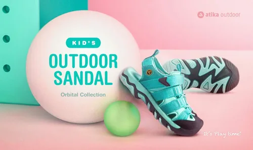 Miniatura 6 de atika Sandalias de punta cerrada para niños, sandalias de agua para senderismo al aire libre, zapatos deportivos de playa de verano