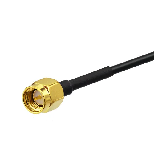 Miniatura 7 de BINGFU Cable de extensión de antena SMA macho a SMA hembra RG174 de 3.3 ft, 3 pies, paquete de 2 unidades compatible con 4G LTE Router Gateway Modem