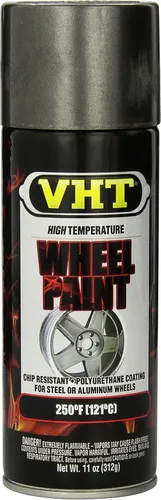 Miniatura 8 de VHT - Lata de pintura para ruedas. Negro brillante