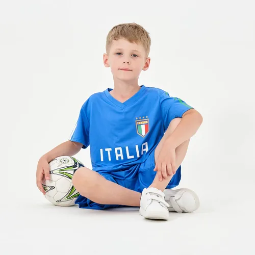 Miniatura 5 de BDONDON Camisetas de fútbol para niños y niñas, trajes de camiseta de entrenamiento de fútbol para niños y niñas, uniformes