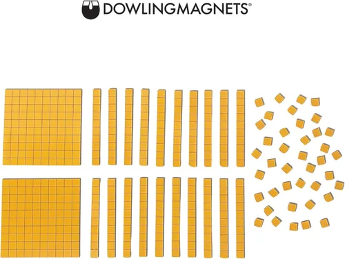 Miniatura 4 de Dowling Magnets Base magnética diez, juego de 62