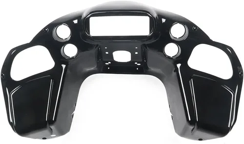 Miniatura 10 de Carenado delantero negro vivo interior y exterior para Harley Road Glide 1998-2013 Road Glide CVO 2009-2013 Custom FLTRX 2010-2013 Ultra FLTRU