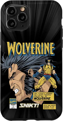 Miniatura 28 de iPhone 11 Pro Max Marvel Comics Wolverine Classic Logan Caso