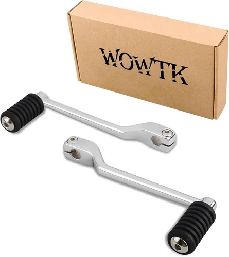 Miniatura 6 de Palancas delanteras y traseras con clavijas de cambio, clavijas de cambio de talón/punta para Harley 1986-2017 FL Softail, Touring Road King 1988